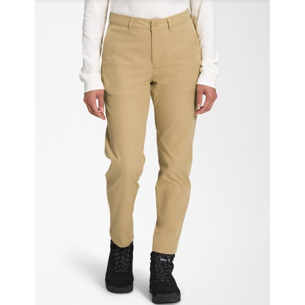 The North Face Standard Tapered Pants Women’s Antelope Tan Hiking Size 14 NEW
